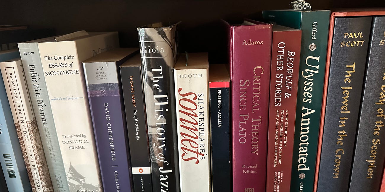 Why “Personal Canon Formation”?
