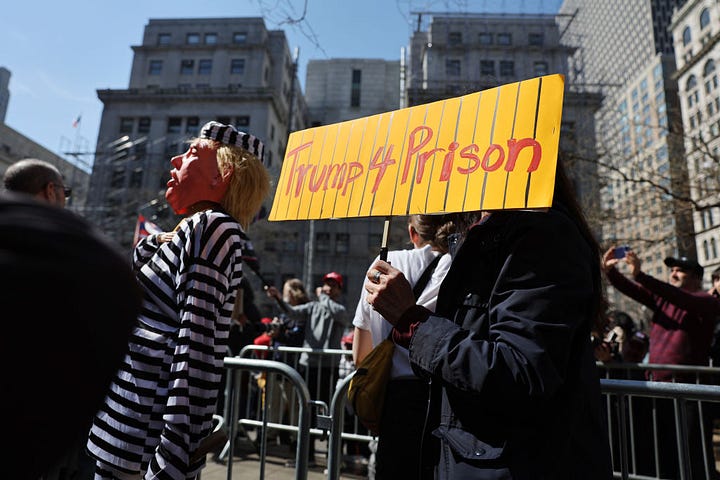 Trump supporters and opponents take different positions on the indictments.
