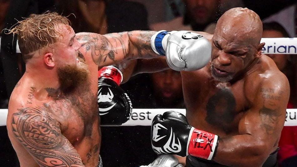 Mike Tyson vs Jake Paul: Netflix says 60m households watched fight - BBC  News