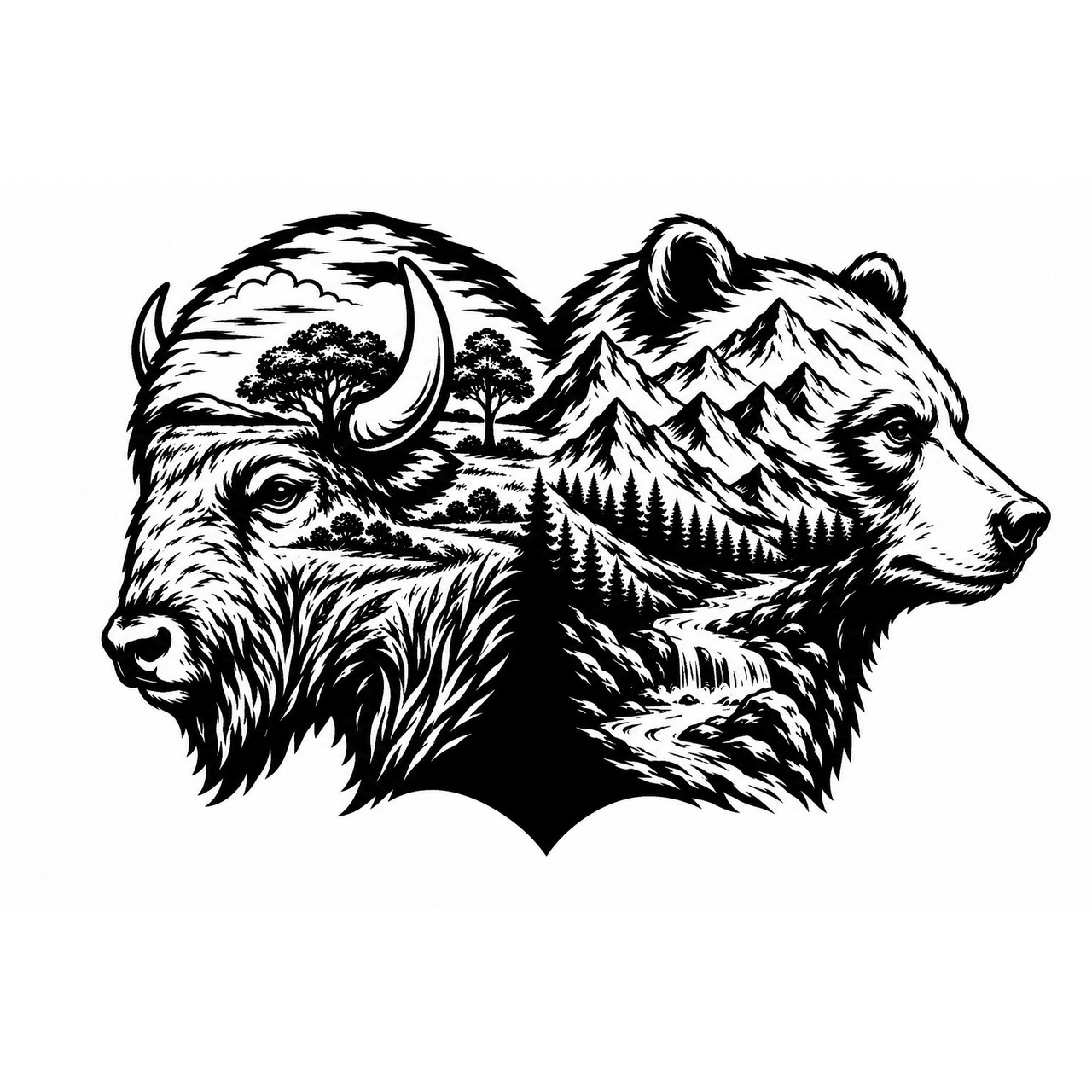 The Buffalo & The Bear