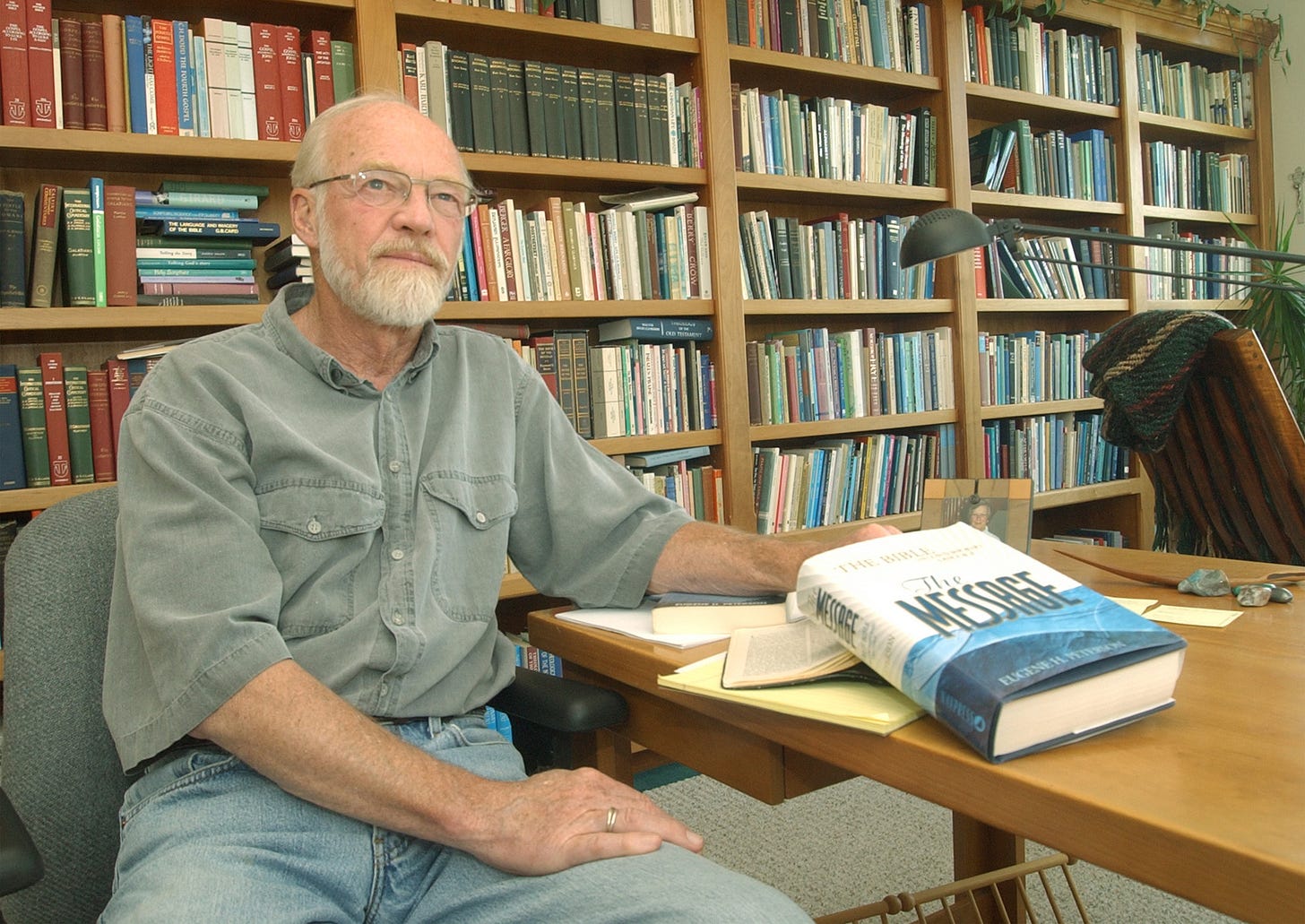 At 84, theologian Eugene Peterson feels sense of completion