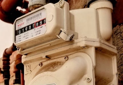 beige electric meter beige electric meter