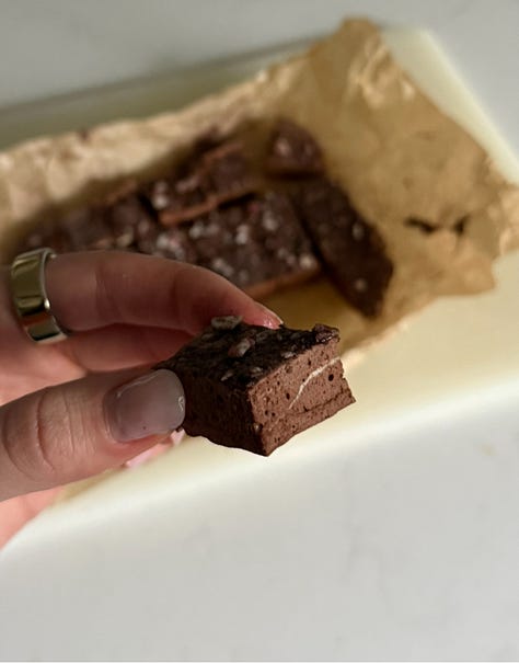 chocolate peppermint marshmallows