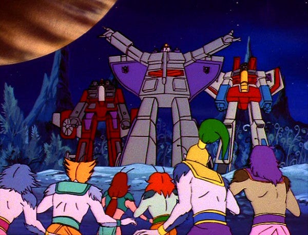 "These Fools Worship Transformers!"