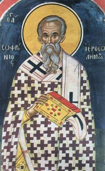 Sophronius of Jerusalem - Wikipedia Sophronius of Jerusalem - Wikipedia