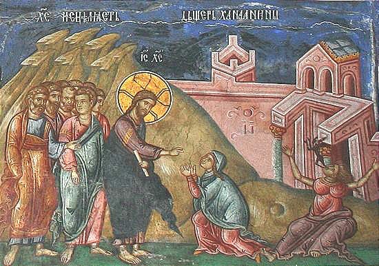 The Canaanite Woman & Her Daughter - St. Herman of Alaska Orthodox Church