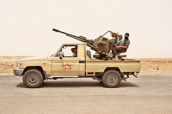Why are pickup trucks called 'technicals' in military jargon? - Quora