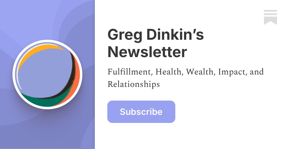 Greg Dinkin’s Newsletter | Substack