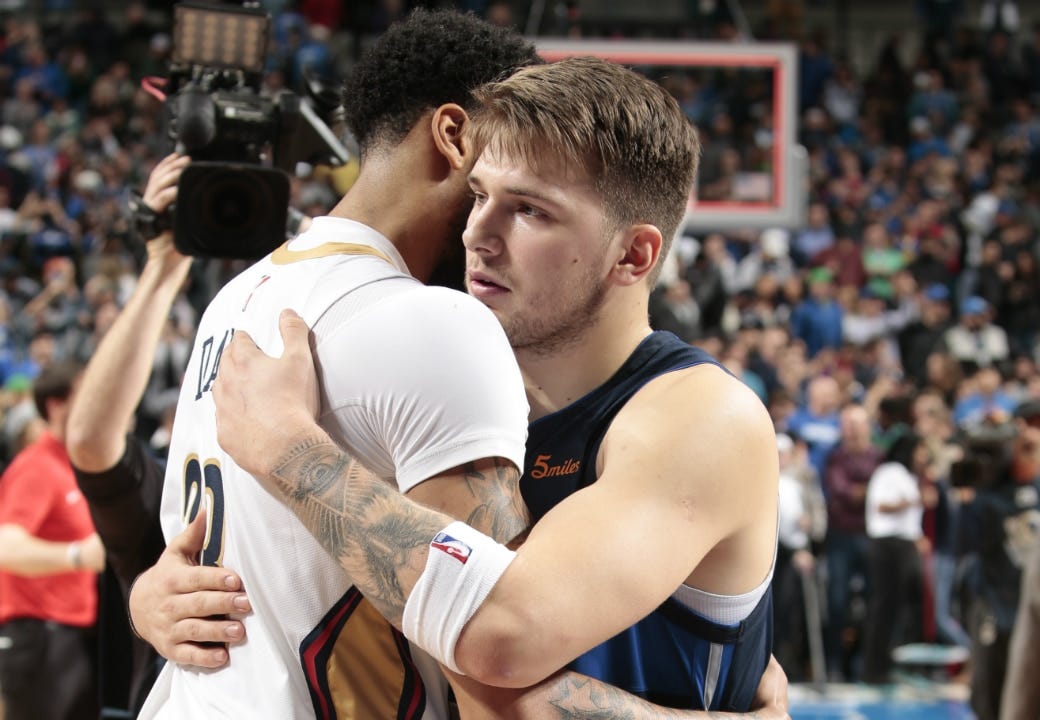 Anthony Davis and Luka Doncic Put on an Absolute SHOW in New Orleans 🎥