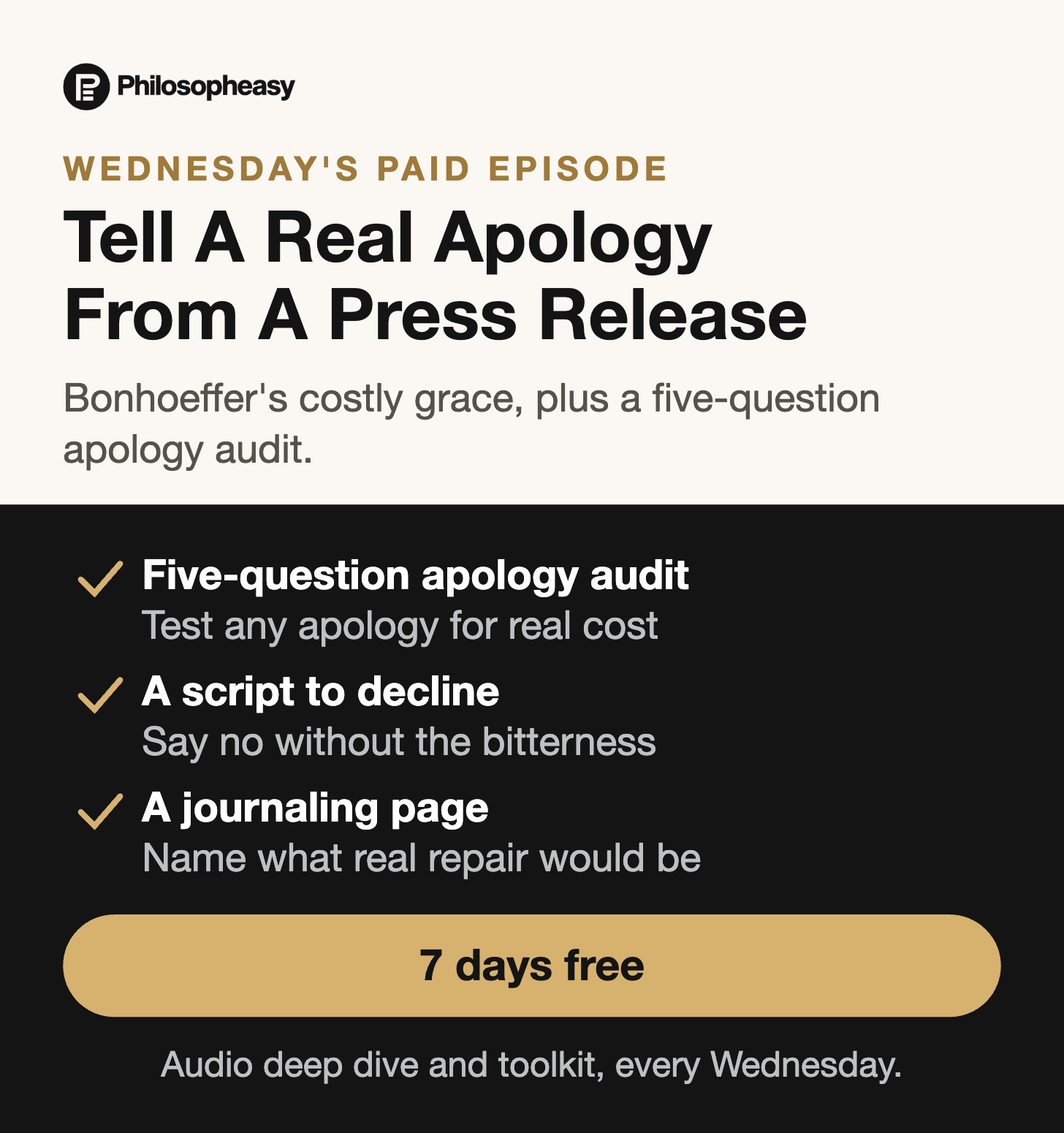 Tell A Real Apology From A Press Release