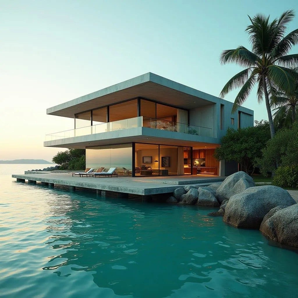 Coastal Cantilever House