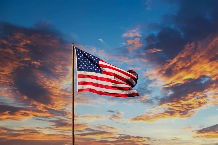 A flag on a pole

AI-generated content may be incorrect.