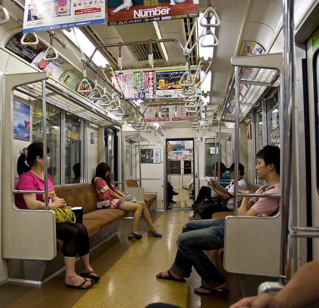 Tokyo Metro Subway Car | 5am in the morning on the Tokyo met… | Flickr