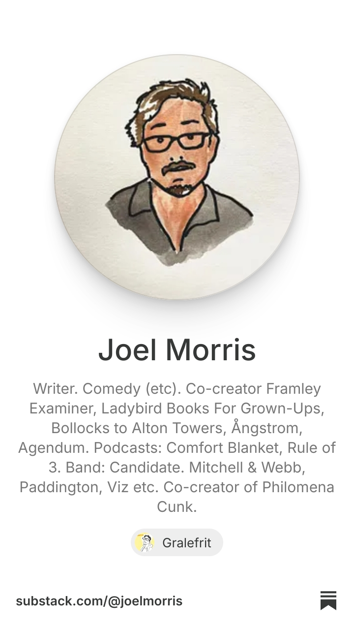 Joel Morris | Substack