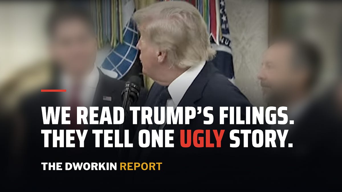 We Read Trump’s Filings. They Tell One Ugly Story.