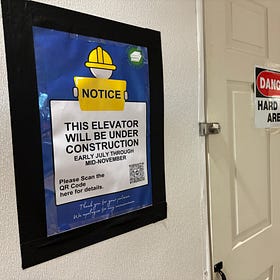 Elevator repair comes to local library