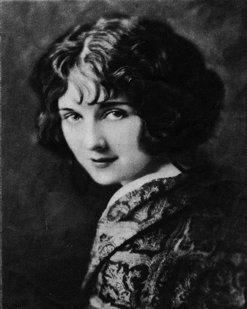Public domain portrait of Alice Terry by Screenland, Inc., illustrating the invitation to writers, filmmakers, and actors to make this Substack their historical storytelling resource.