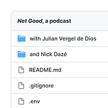 Net Good Podcast with Julian and Nick