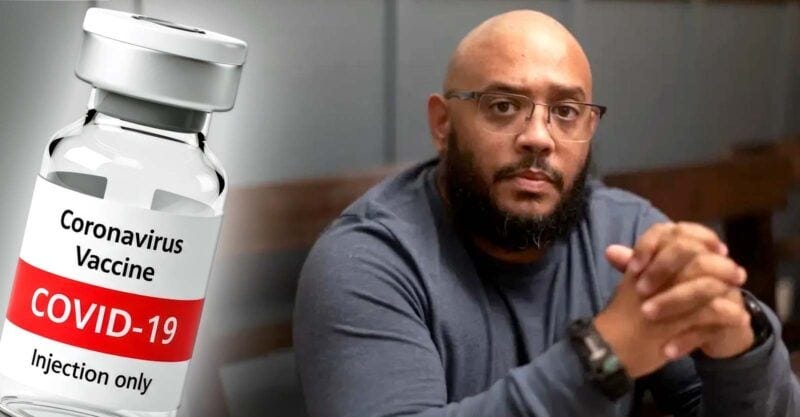 o'brian pastrana and covid vaccine bottle o'brian pastrana and covid vaccine bottle