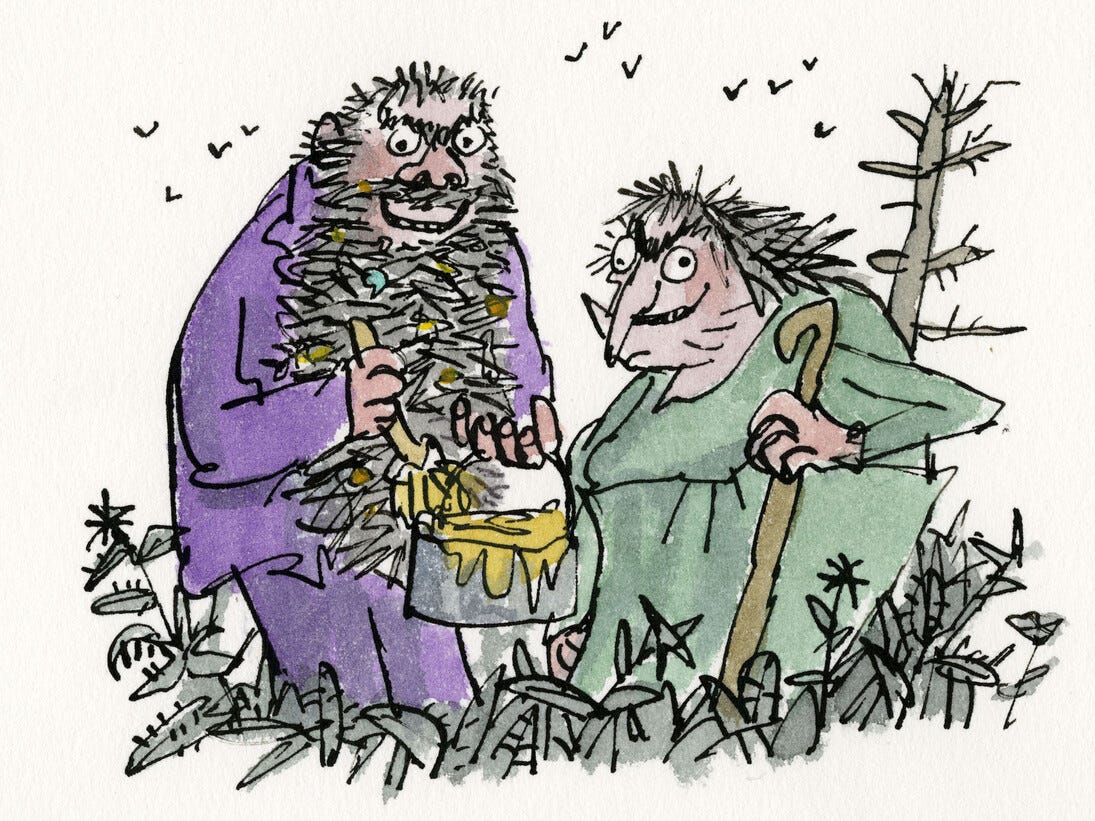 Quentin Blake, Gli Sporcelli | Palazzo dei Pio