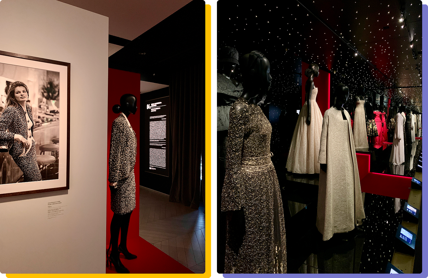 Scenes from my visit to La Galerie Dior Scenes from my visit to La Galerie Dior