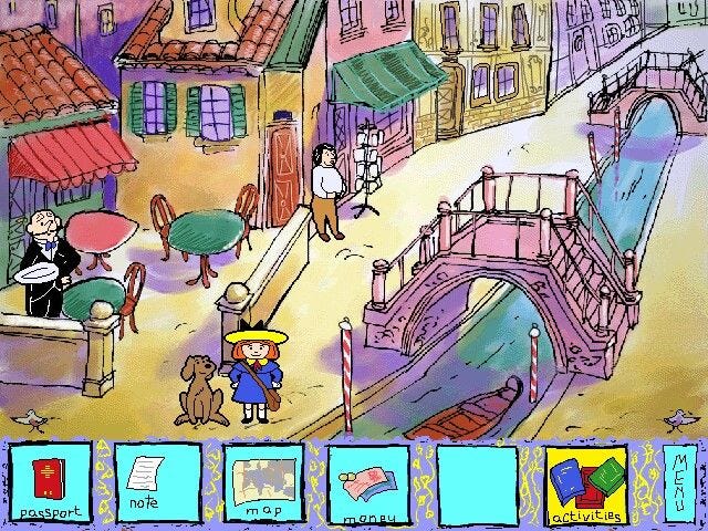 Madeline European Adventures cd PC game