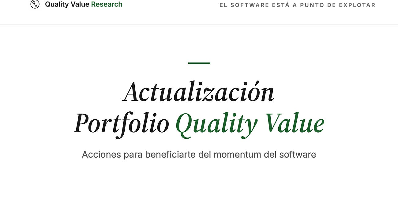 El software está a punto de explotar.