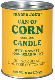 Can of Corn Scented Candle | Trader Joe's