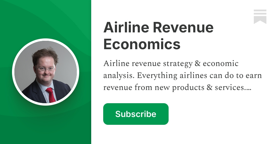 Oliver Ranson Airline Revenue Economics | Oliver Ranson | Substack