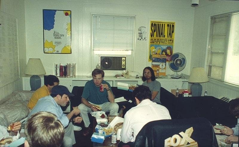 The Simpsons writing room, 1992 : r/pics The Simpsons writing room, 1992 : r/pics