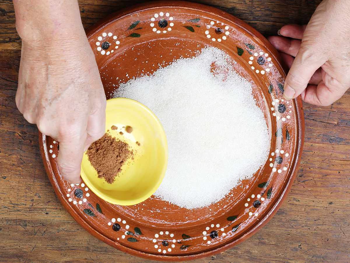 Cinnamon Sugar in Plate