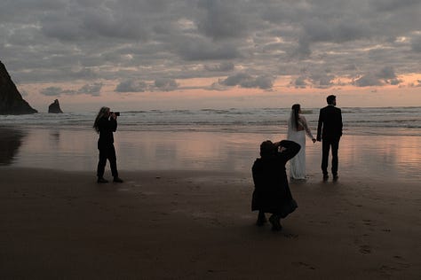 Tyler Knott Gregson Fuji photographs of Cannon Beach, OR