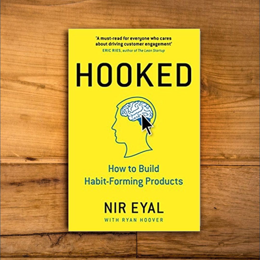 Hooked: How to Build Habit-Forming Products by Nir Eyal – Rebel Playbook  Supply Store (UK)