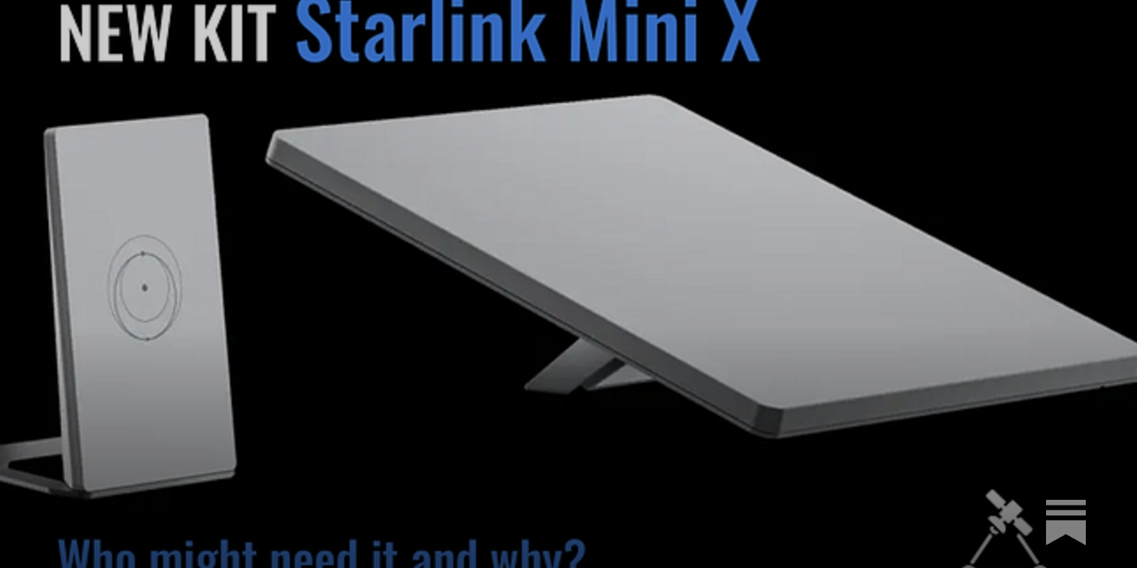 Kit Starlink De SpaceX, Antenne Parabolique Neuve, Connexion Internet Satellite