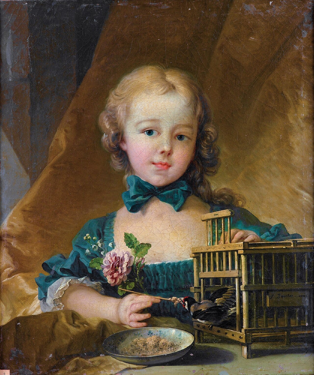 Madame de Pompadour by Boucher