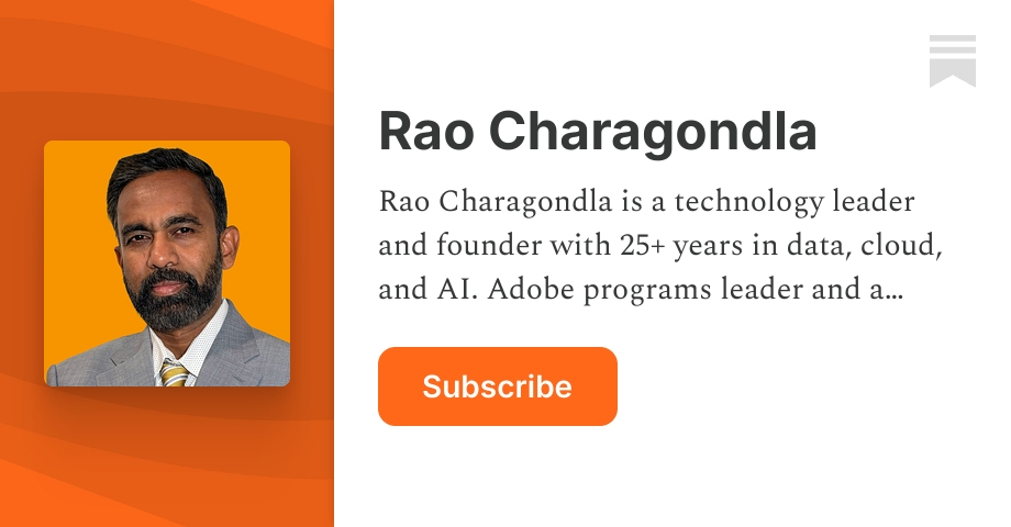 Rao Charagondla | Substack