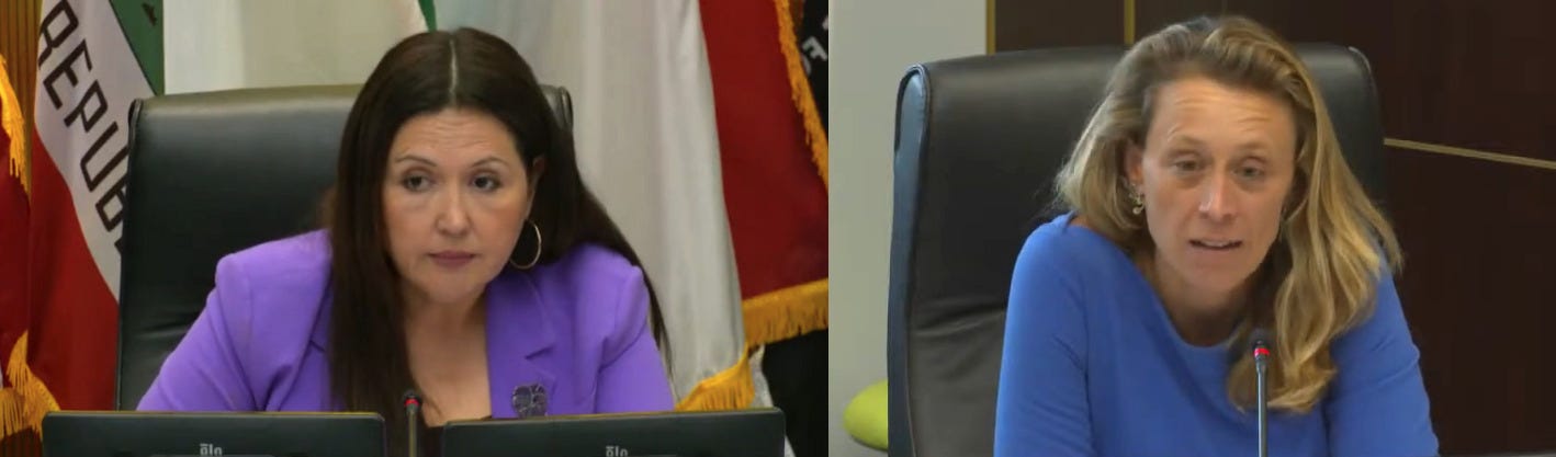 San Diego County Board of Supervisors Chairwoman Nora Vargas, left, and Supervisor Terra Lawson-Remer are under scrutiny for a trio of civil cases filed against them. Residents also question Lawson-Remer’s meeting attendance record. North County Pipeline image San Diego County Board of Supervisors Chairwoman Nora Vargas, left, and Supervisor Terra Lawson-Remer are under scrutiny for a trio of civil cases filed against them. Residents also question Lawson-Remer’s meeting attendance record. North County Pipeline image