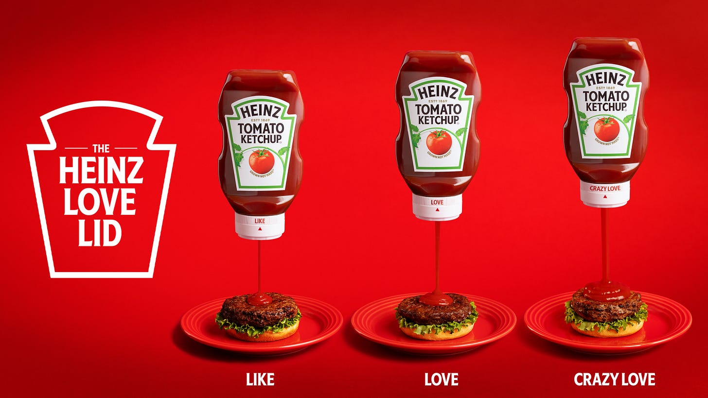 HEINZ introduces Love Lid