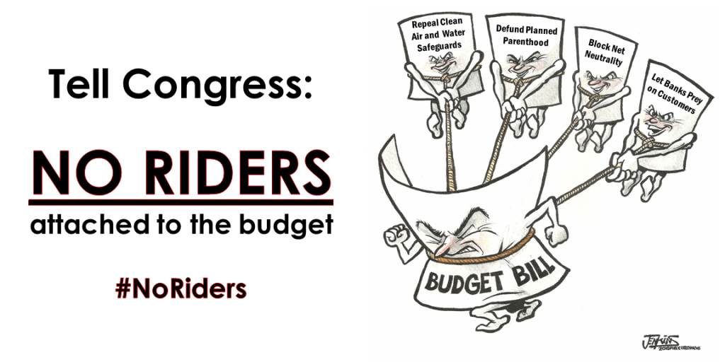 2015 Budget Riders