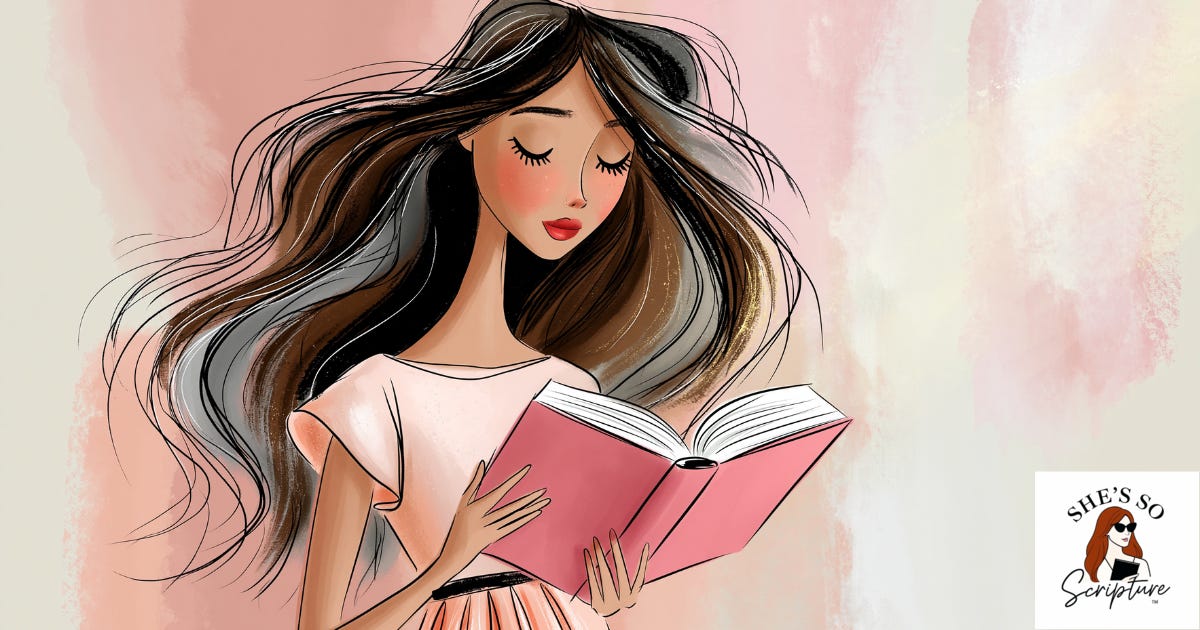 Watercolor fashion illustration of a woman studying her Bible, representing a teaching on the true meaning of fulfill in Matthew 5:17 Watercolor fashion illustration of a woman studying her Bible, representing a teaching on the true meaning of fulfill in Matthew 5:17