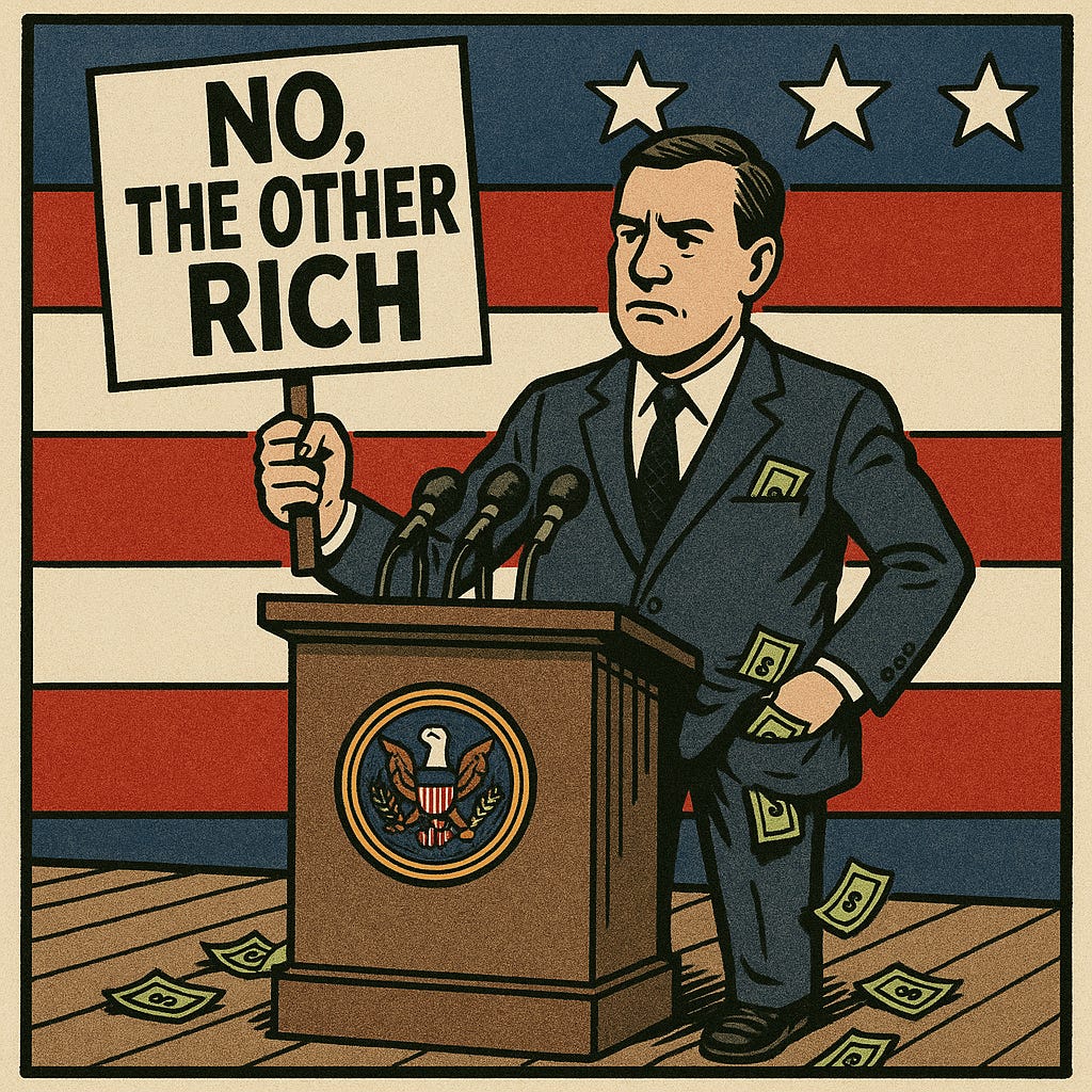 Tax the rich through their transactions