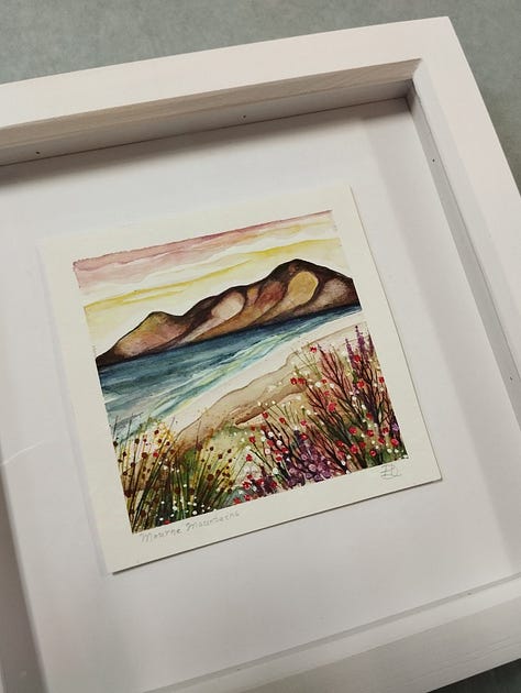 Mini painting, tiny art