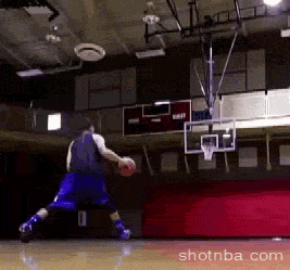 Basketball helps Javon make a point...