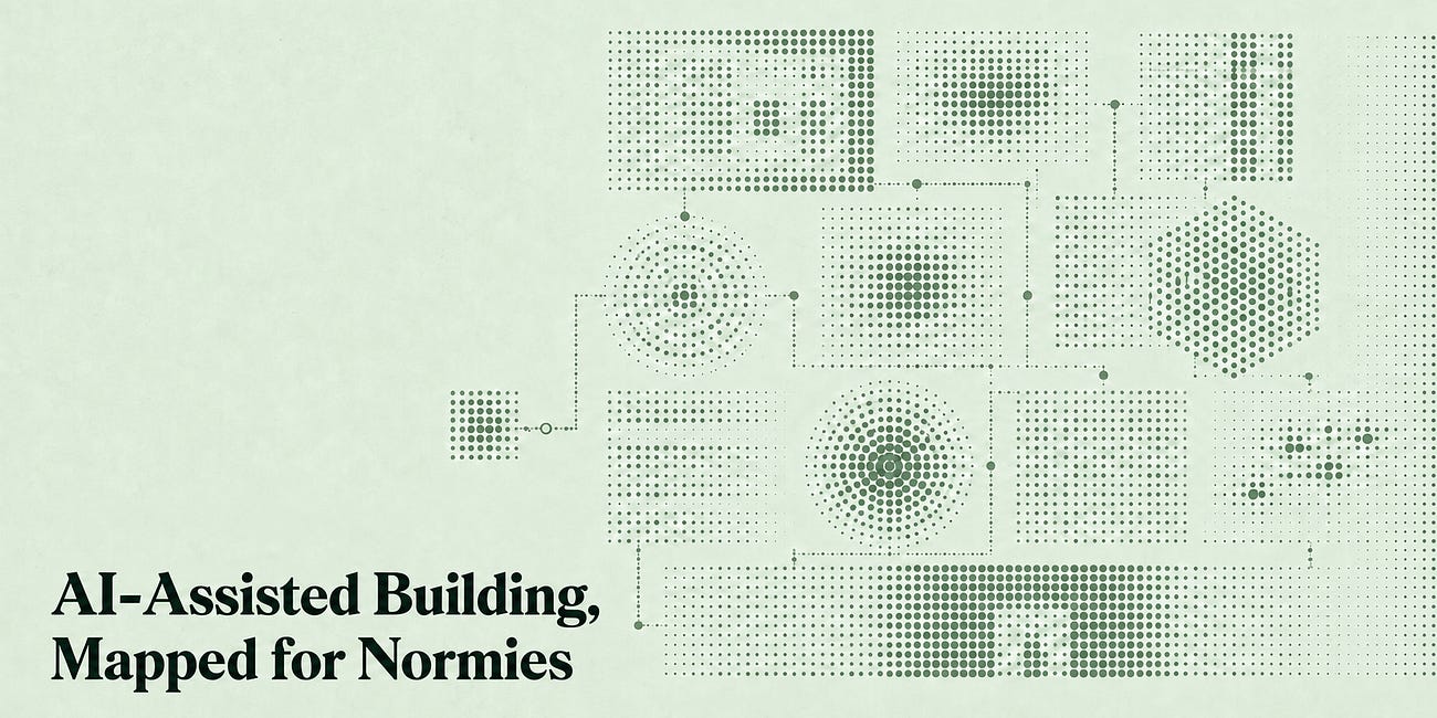 AI-Assisted Building, Mapped for Normies (Without the Overwhelm)