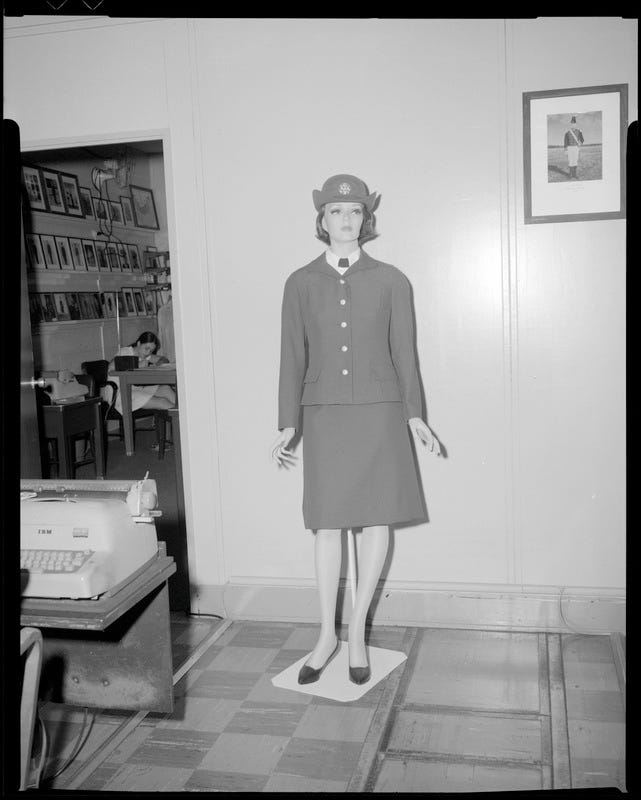 CEMEL- clothing, women's, uniform, summer, skirt & jacket (long-sleeve)