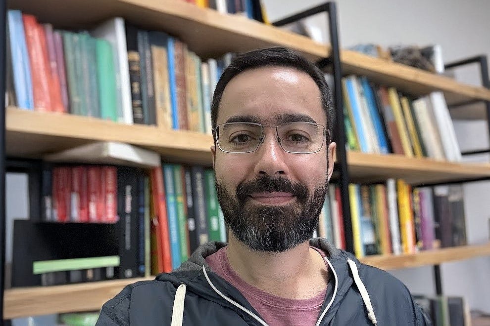 O professor do IG Bernardo Tavares Freitas: as rochas sedimentares são o principal arquivo da história da Terra