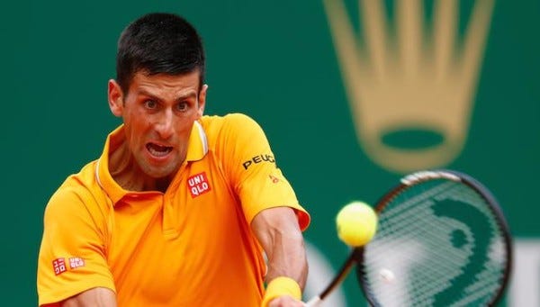 novak djokovic takes out tomas berdych 2015 monte carlo masters novak djokovic takes out tomas berdych 2015 monte carlo masters