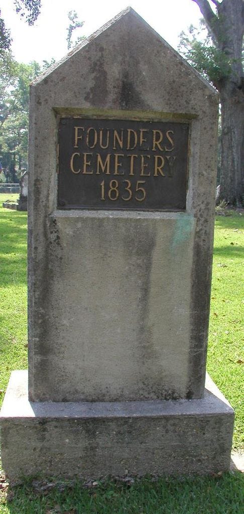 Founders Cemetery in Tylertown, Mississippi - Find a Grave Cemetery
