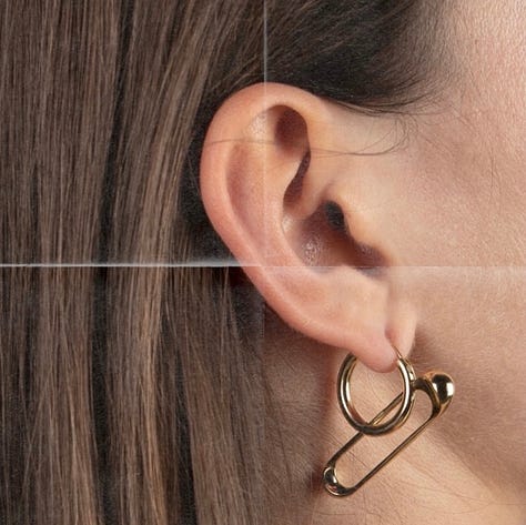 Hannah Martin Pierced jewellery