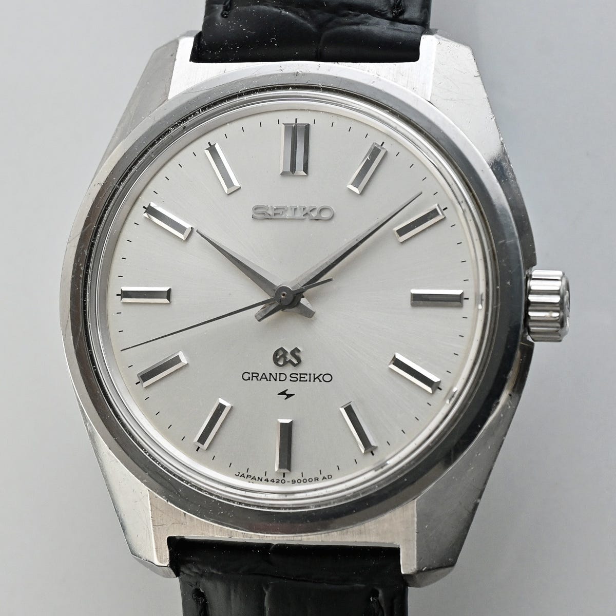 ４４グランドセイコー 手巻 ステンレスケース 後期型 44GS GRAND SEIKO 4420-9000 稼動確認済み